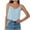 Blue, variant on ZQGJB Linen Camisole Tops for Women Summer Casual Sleeveless V Neck Tank Top Loose Fit Adjustable Spaghetti Strap Cami Shirts Black M