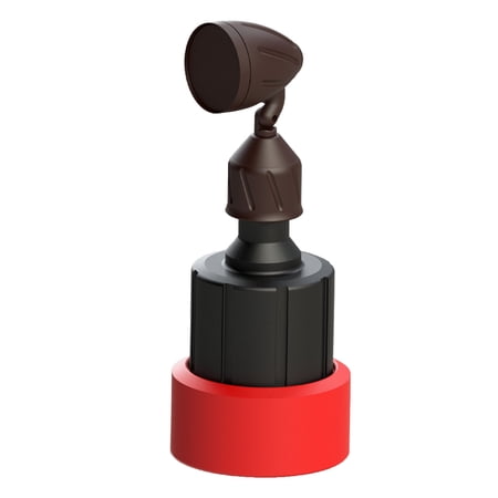 UPC: 0644216211708 | Rockustics Cherry Bomb 5  3-way Outdoor In-Ground Speaker with Built-In Subwoofer