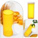 thumbnail image 2 of 10pcs Medicine Bottle Empty Plastic Pill Case Pill Vials Jar Pill Organizer For Home Office Travel Outdoor For Fish Oil Tablet, 2 of 4