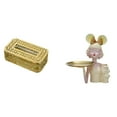 thumbnail image 1 of Caja de pañuelos,Dispensador de pañuelos para baño,Estatua con bandeja para guardar llaves,Estatua de niña con bandeja para guardar llaves coleccionable,Figura de resina Escultura, 1 of 7