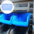 thumbnail image 4 of EeaseMX Caja de almacenamiento de 12 piezas para piezas de almacén, organizador de herramientas, bandeja de almacenamiento de piezas de boca oblicua, 4 of 7