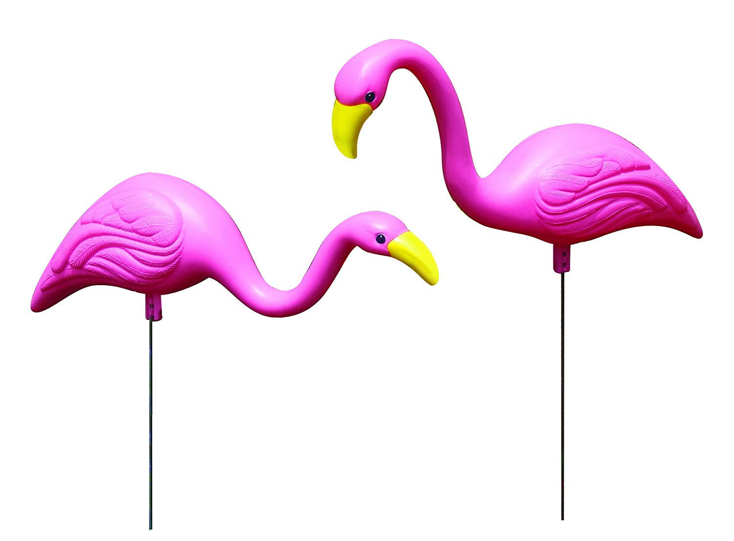 Mini Bird Pink Flamingo Statue Toy Micro Landscape Decorative Collectable 