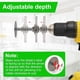 thumbnail image 2 of PVC Inside Pipe Cutter Tool Kit,Inside Pipe Cutter for PVC Pipe Depth Gauge Guide Internal Pipe Cutter Plumbing Tool Set, 2 of 5