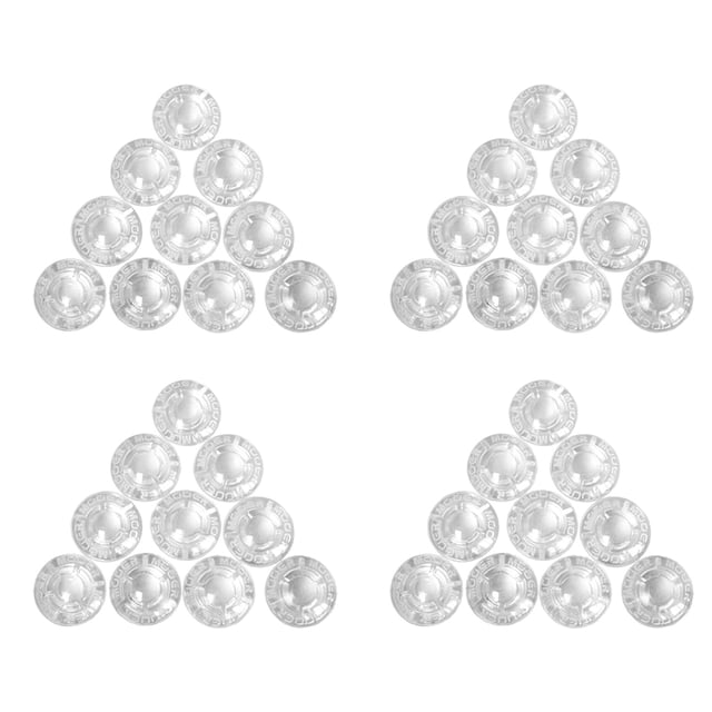40 Pcs Pied de Pédale d'Effet Guitare Champignon Amplificateurs Bouton de Protection