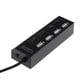 thumbnail image 3 of Adaptador de Escritorio de Expansión de Divisor de Múltiples Concentradores USB 2.0 de 4 Puertos de - Negro Sunnimix usb hub 4 puertos, 3 of 7