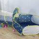 thumbnail image 2 of Tienda de campaña para niños, cápsula espacial, bolsa mongola con cielo estrellado, juguete para bebé, piscina de bolas, casa de juegos, tienda de campaña interior, juego de tiro de tres piezas, 2 of 5