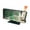 Green, variant on StSilkitty 3D Projection Alarm Clock Larger LED Mirror Clock Display Temperature Auto Brightness Room Bedside Table Alarm Clock