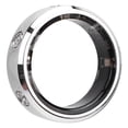 thumbnail image 1 of Ring Smart Ring with Inlaid Rhinestone IP68 Water Proof Fitness Tracker  Photo Taking Multiple Sports Modes Silver, 1 of 7