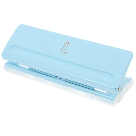 Worgeous  Fasteners Stationery Paper Hole Punch Notebook Puncher Six-holes