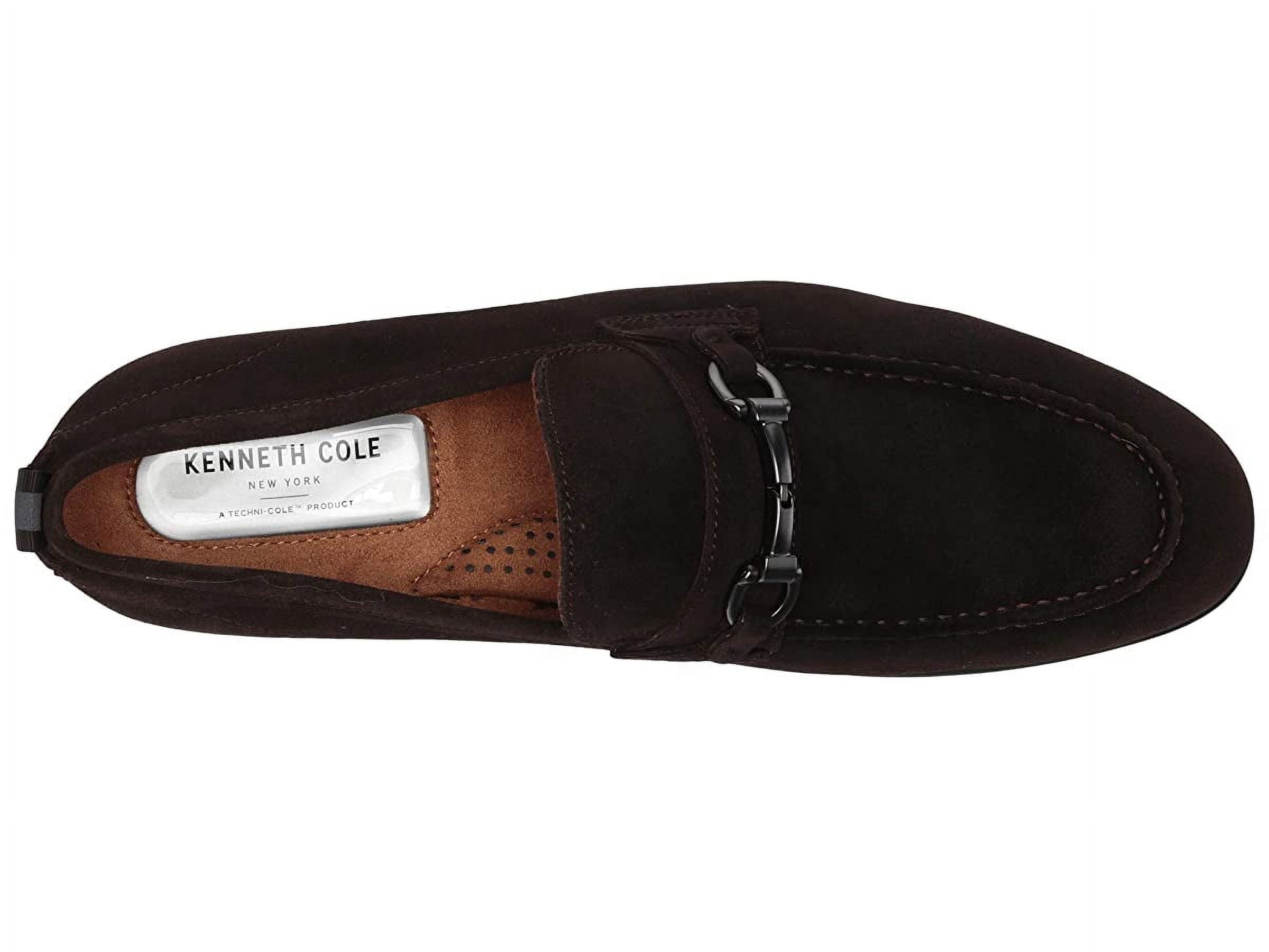 NIB Kenneth Cole New York Men\'s Nolan Bit Loafers Black Leather 8M Blake Black Leather Lug Bit Loafers main image 4