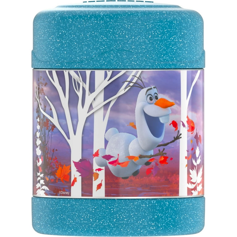 Thermos FUNtainer DISNEY FROZEN Set 12 oz Bottle + 10 oz Food Jar Elsa Anna  Olaf 