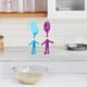 thumbnail image 5 of Los utensilios de cocina formados humanos fijaron 2 pedazos con la manija cómoda del apretón, lavavajillas fáciles de limpiar, 5 of 5