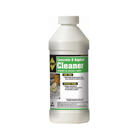 SAKRETE Cleaner,Asphalt, Concrete,1 qt.,Bottle (Best Way To Clean Indoor Concrete Floors)