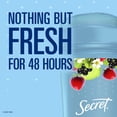 thumbnail image 3 of Deodorant Secret Fresh Clear Gel Summer Berry para mujer, 75 ml, paquete de 2, 3 of 8