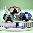 thumbnail image 5 of GJX Swim Goggles,Adjustable Strap Goggles Swimming Adult,Tempered Glass Lenses Swim Goggles for Men,Yellow, 5 of 6