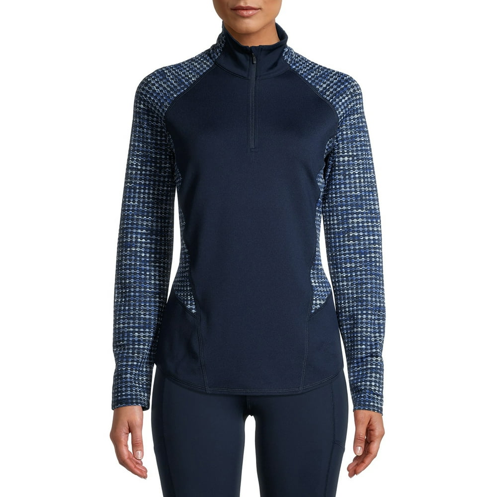 Avia Avia Women's Core Active Performance 1/4 Zip Jacket Walmart