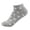 Gray, variant on GigrtiJin Women's Cute No Show Socks Heart Printed Low Cut Socks Breathable Sweatproof Short Socks