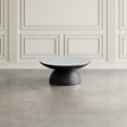 thumbnail image 2 of Jofran Circularity Modern Luxury Marble and Iron 35" Round Pedestal Coffee Table, 2 of 6