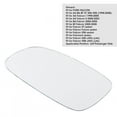 thumbnail image 4 of Flat Rearview Mirror Glass Plane Rearview Mirror Glass Accessory Fit For  Falcon Left Passenger Side, 4 of 8
