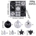 thumbnail image 1 of Adornos navideños colgantes, bolas navideñas de plástico con forma de raya para árbol de Navidad, decoración para fiestas, decoración colgante, decoración de jardín, decoración navideña y de Halloween, 1 of 1