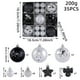 thumbnail image 1 of Juego De Bolas Navideas De Cristal, 8, 9 Cm (3, 5 Pulgadas), Transparentes, Para Decoracin Navidea, Para Adornos De Rbol, 35 Piezas, Transparentes, Ukhbmc, 1 of 9