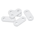 thumbnail image 1 of Unique Bargains Poids de Rideau (17g), Poids en Fer pour Rideaux Drapeaux Nappe, Blanc, 10Pack, 1 of 5