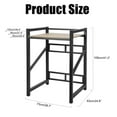 thumbnail image 4 of Lorelo Over The Washer Storage Shelf, Washing Machine Storage Utility Rack with Countertop, Height Adjustable Washing Machine Storage Stand, 4 of 9