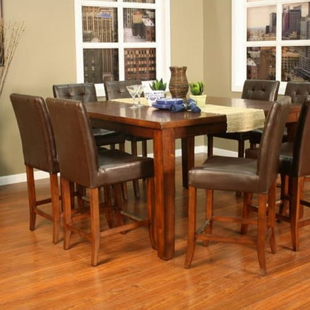 AHB Cameo 9 pc. Counter Height Set with Hancock Stools
