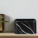 thumbnail image 4 of WEUVEB Bote De Basura Compacto Negro Para Pared Estilo Japonés Para Oficina Y Espacios Pequeños, 4 of 8