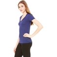 thumbnail image 4 of Bella + Canvas T-Shirt à Manches Courtes Col en V Profond pour Femmes, 4 of 6