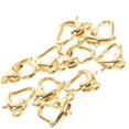 thumbnail image 1 of Lobster Buckles 10Set Designed for Jewelry Making Suitable for Women Crafted from Metal in Elegant Golden Finish, 1 of 5