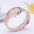 thumbnail image 2 of WNG Women's Men's Rhinestone Stainless Steel Analog Quartz Wrist Watch Rg, 2 of 4