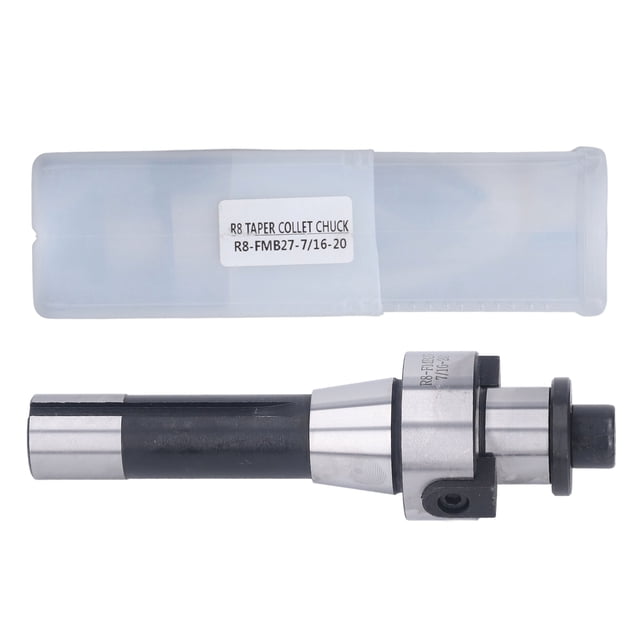 Porta adaptador de mandril de fresa de concha de vástago R8, acero al molibdeno, dureza fuerte, porta adaptador de fresa R8