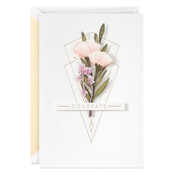 Hallmark Signature Wedding Card (Beautiful Blessings)