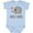 AE-Light Blue, variant on Inktastic Nicu Graduate Baby Elephant Boys or Girls Baby Bodysuit