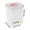 Pink-635, variant on Airtight Food Storage Containers Set of 3 Stackable Kitchen Pantry Organization Canisters with Locking Lids for Flour, Sugar, Rice & Dry Goods Freshness Preservation, UKHBMC | L, Green