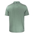 thumbnail image 3 of Men's Cutter & Buck  Green Michigan State Spartans Forge Eco Double Stripe Stretch Recycled Polo, 3 of 3