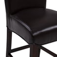 thumbnail image 5 of Milton Bonded Leather CTR Stool, Coffee Bean, 5 of 10