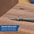 thumbnail image 4 of Kreg Zinc Pocket-Hole Screws - SML-C125-250 - 1-1/4 Inch - Coarse Thread - Maxi-Loc Head - Indoor - 250 Count, 4 of 7