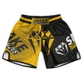 thumbnail image 3 of YONGHS Kids Boys Girls Boxing Shorts Muay Thai Kickboxing MMA Gym Training Trunks Type D 7-8, 3 of 5