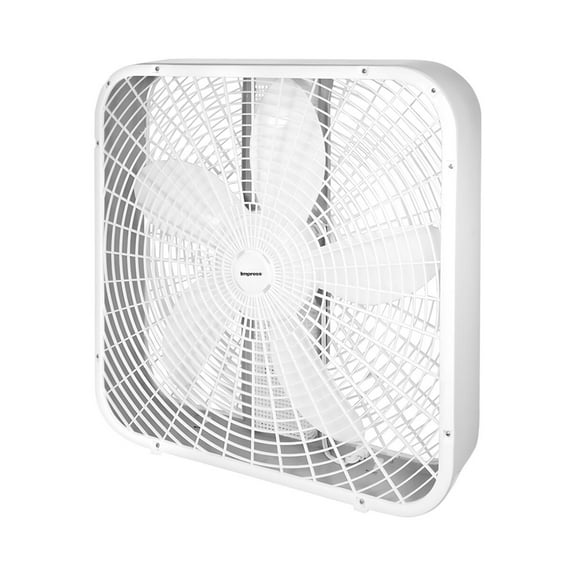 Impress Ventilador Caja Potente 20 Pulgadas 3 Velocidades Cantidad De Aspas 5 Estructura Blanco Aspas Blanco Diámetro 20 Material De Las Aspas Plástico