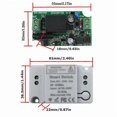 thumbnail image 4 of 220V Mini Relay Receiver Wireless Smart Switch RF 433Mhz Wall Panel Switch, 4 of 5