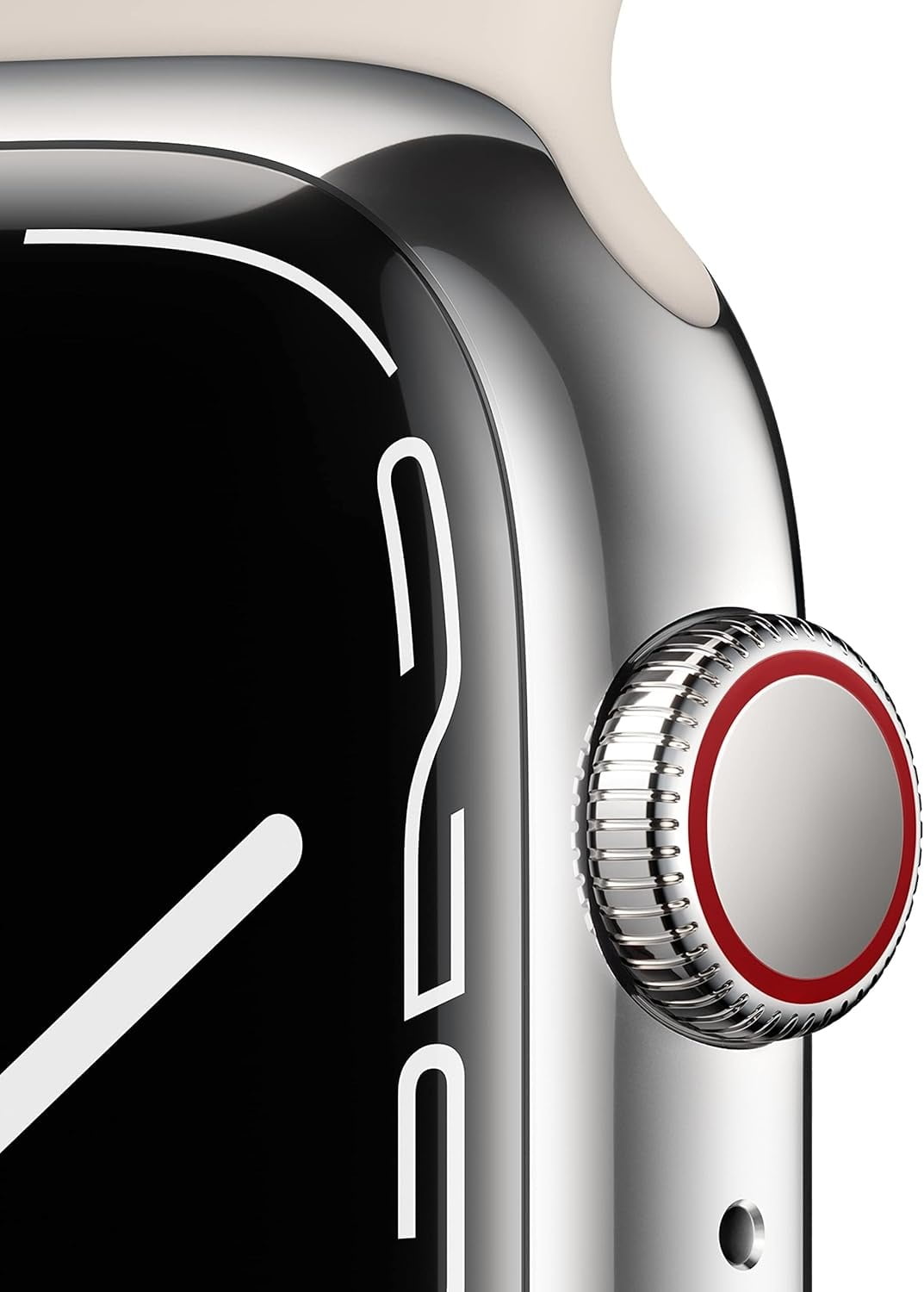 Apple Watch SE 40mm GPS + Cellular Gold Aluminum Case - Starlight Sport Band, 10 Hour Battery Life