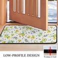 thumbnail image 3 of Yellow Lemon Fruit Olives White Pattern Door Rugs,Washable Non Slip Door Mats Indoor,Decorative Door Mats,Entry Mat Indoor for Entrance,Bedroom,Kitchen,Bathroom,30"x17", 3 of 6