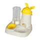 thumbnail image 3 of Comedero y dispensador de agua automático para gatos, almacenamiento de comida para mascotas, fácil de limpiar y transportar. Amarillo, 3 of 9