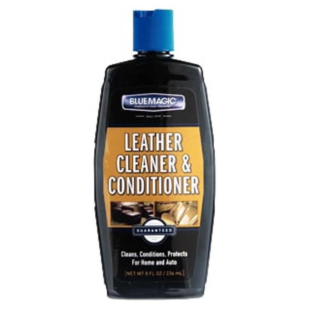 Blue Magic 855-06 Leather Cleaner and Conditioner, 8-oz. - Quantity 1
