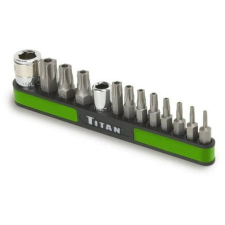 UPC 787721108290 product image for titan tools 16113 13-piece tamper resistant star bit set | upcitemdb.com