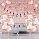 thumbnail image 3 of Globos De Paillette Sunnimix Telón De Fondo Streamer Decorativo Oro Rosa, 3 of 5
