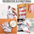 thumbnail image 4 of 4th of July America Flag Tea Towels Set of 6 Independence Day Fireworks Kitchen Dish Cloth with Hanging Loop, 18"x28"Lint-Free Absorbent Towel for Kitchen Drying Wiping and Cleaning, 4 of 7