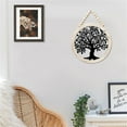 thumbnail image 3 of Sdcart Metal Tree of Life Decor, Metal Wall Decor, Tree Art Wall Decor, Metal Wall Art, Tree of Life Decor, Living Room Bedroom Indoor Outdoor Metal Wall Art Hangings (04), 3 of 6